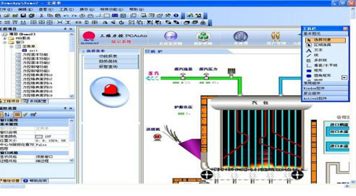 力控組態(tài)畫面